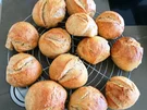 Dinkel-Buttermilch Brötchen no knead - Rezept - Bild Nr. 10