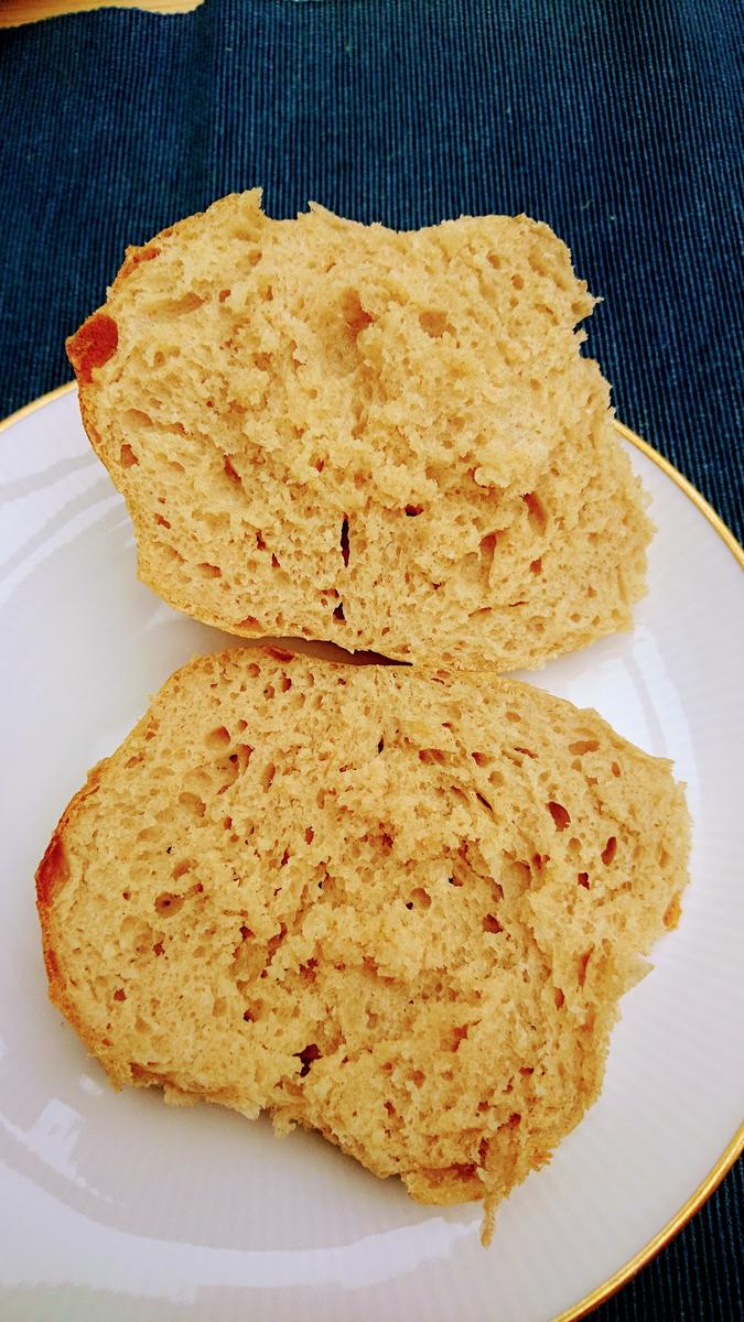 Dinkel-Buttermilch Brötchen no knead - Rezept - Bild Nr. 16