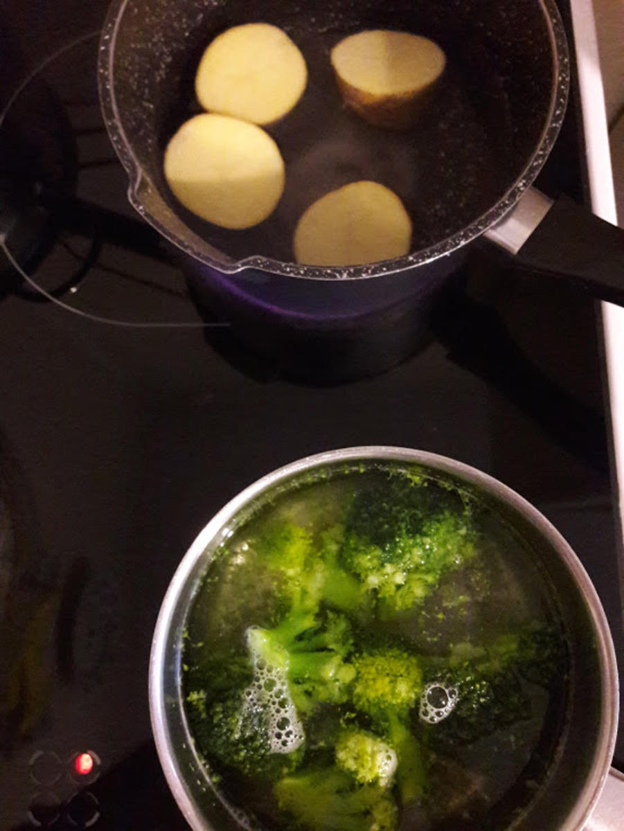 Brokkoli - Kartoffel - Omelett - Rezept - Bild Nr. 4
