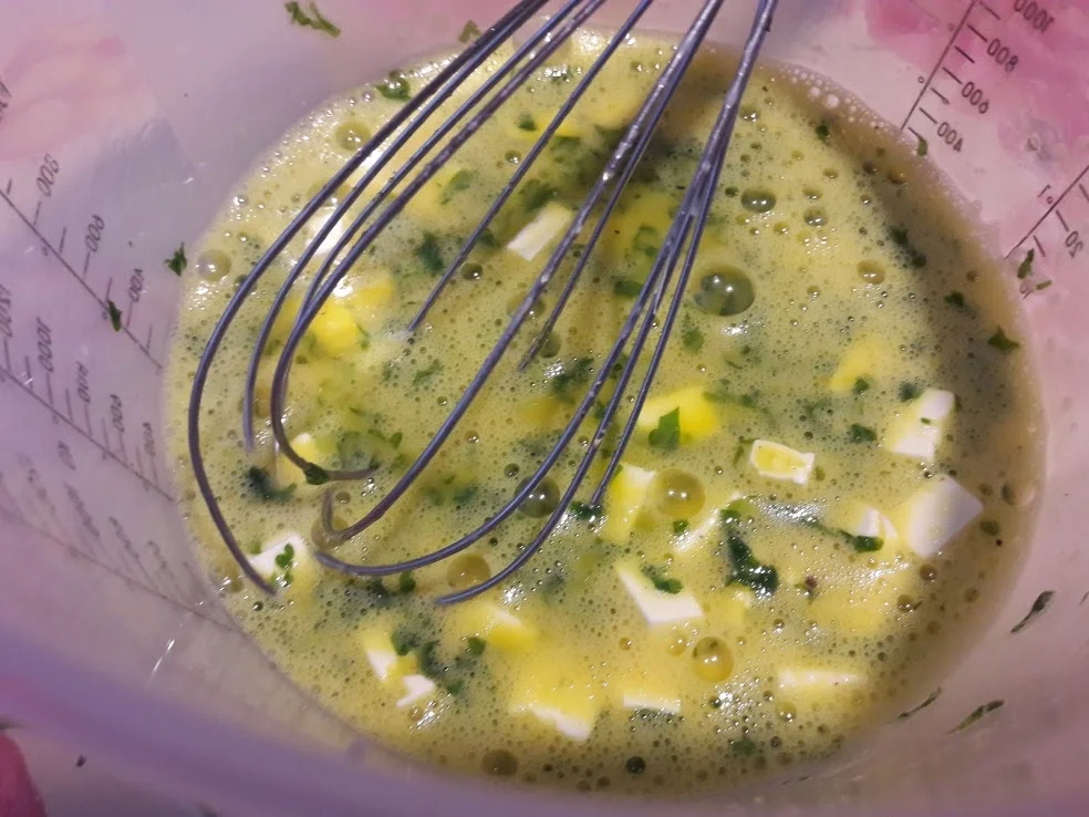 Brokkoli - Kartoffel - Omelett - Rezept - Bild Nr. 8