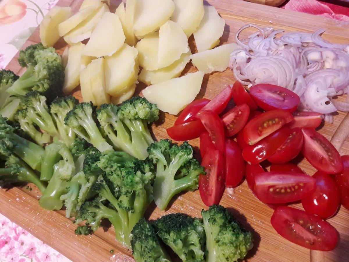 Brokkoli - Kartoffel - Omelett - Rezept - Bild Nr. 9