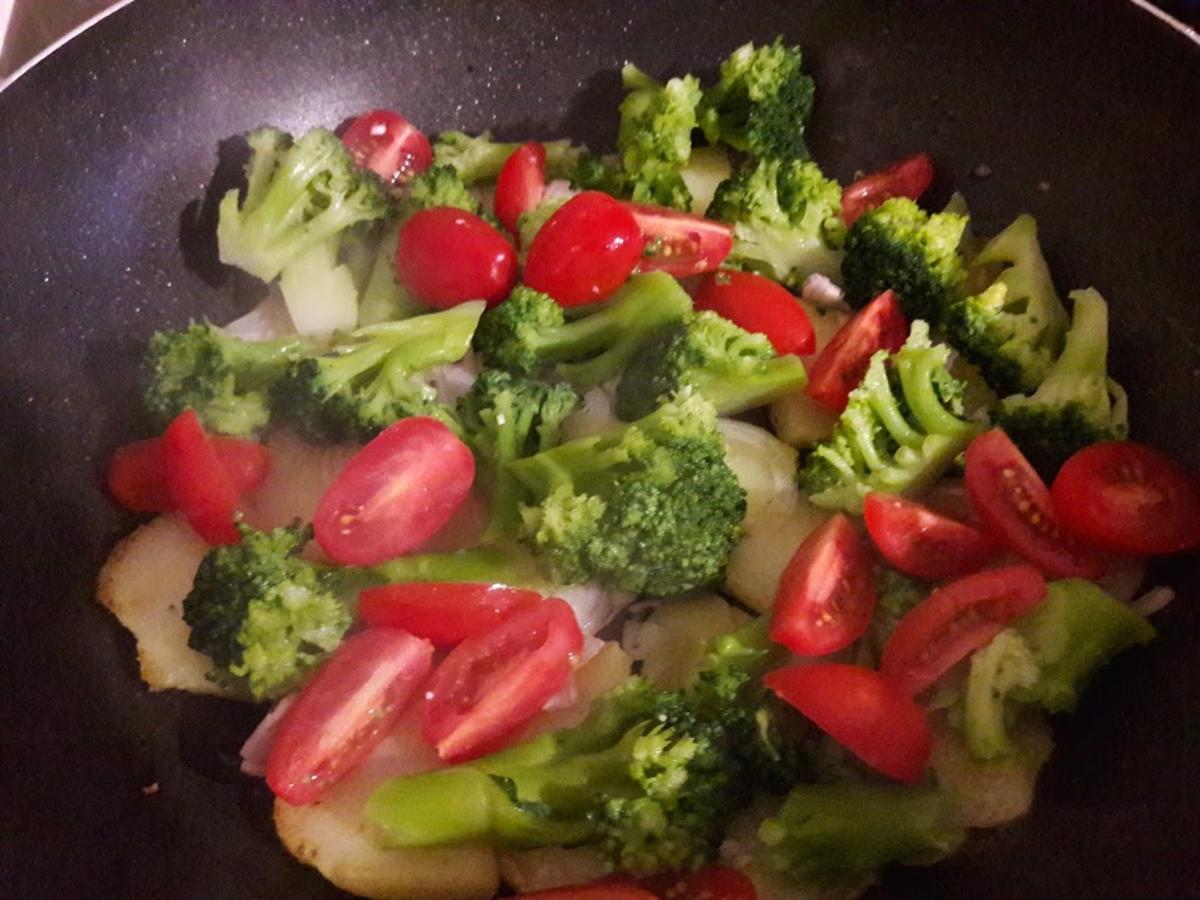 Brokkoli - Kartoffel - Omelett - Rezept - Bild Nr. 11