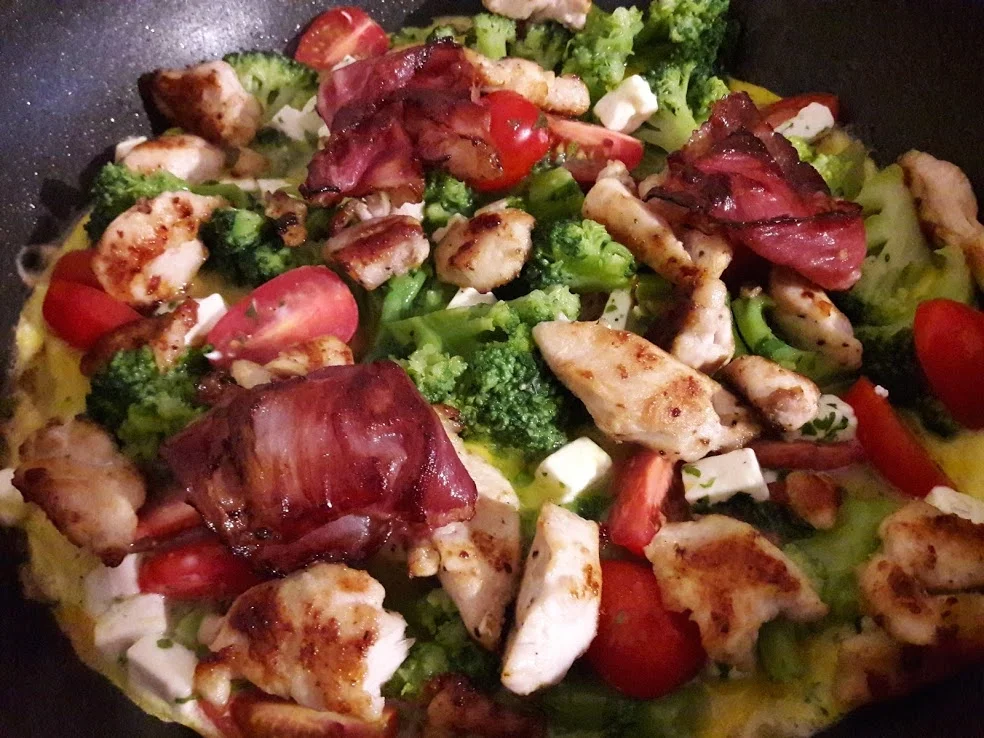 Brokkoli - Kartoffel - Omelett - Rezept - Bild Nr. 10574