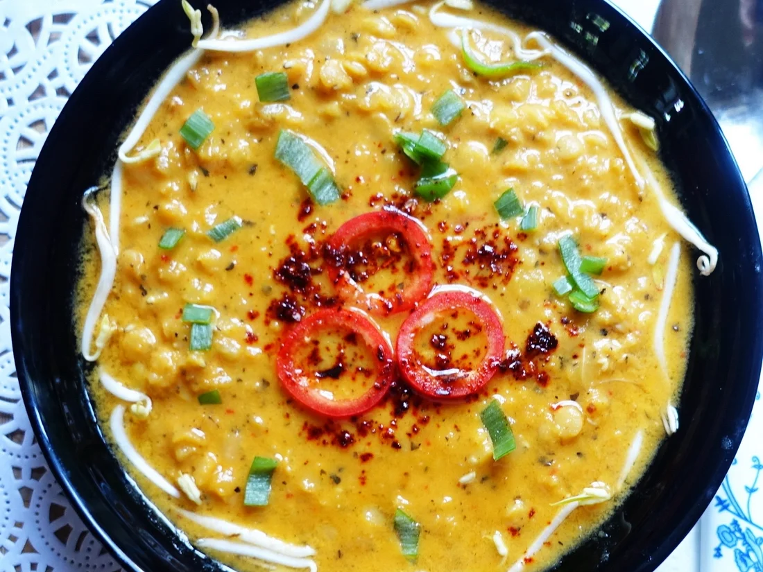 Exotisch-würzige Linsensuppe mit gelben Linsen - Rezept - Bild Nr. 2