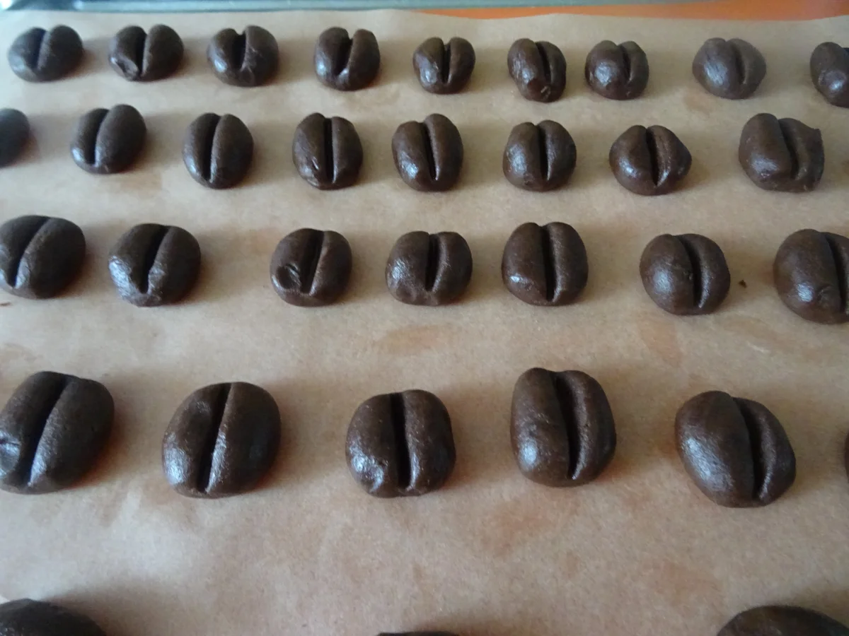 Rezept: Mini Milk- and Coffee-Cookies Bild Nr. 4 Mini Milk- and Coffee-Cookies - Rezept - Bild Nr. 4