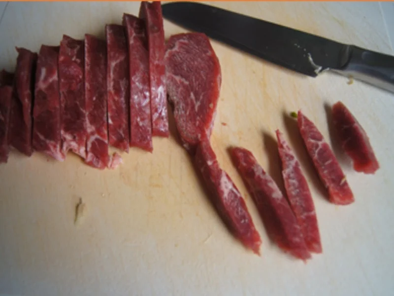 Gebratenes Rindfleisch mit Austernsauce und Mie-Nudeln - Rezept - Bild Nr. 6