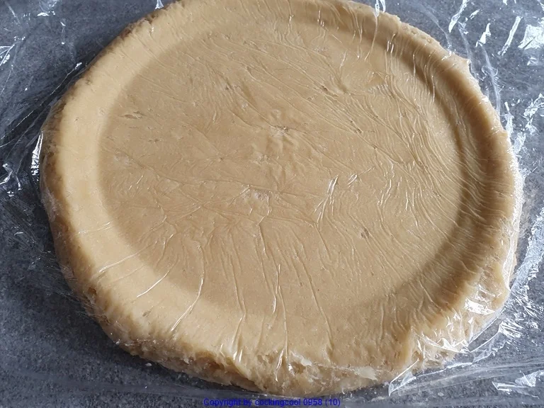 Kirsch  Kuchen mit Mürbteig, Marzipan und Knusperdecke - Rezept - Bild Nr. 12