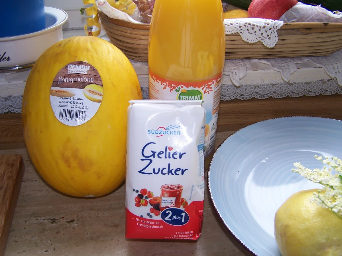 Holunderblüten Gelee mit Honig-Melone - Rezept - Bild Nr. 6