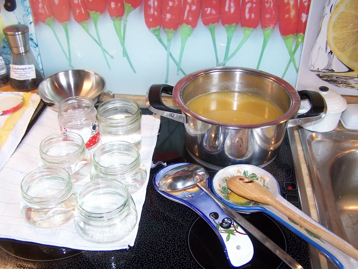 Holunderblüten Gelee mit Honig-Melone - Rezept - Bild Nr. 15