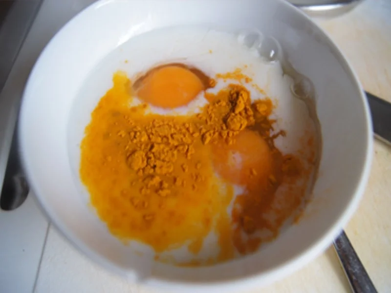 Gebratener Reis mit Gemüsemix und Ei - Rezept - Bild Nr. 10591