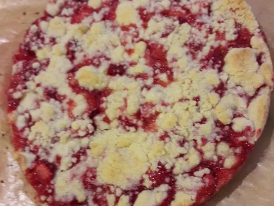 Rezept: Streuselkuchen mit Erdbeeren Bild Nr. 10595 Streuselkuchen mit Erdbeeren - Rezept - Bild Nr. 10595