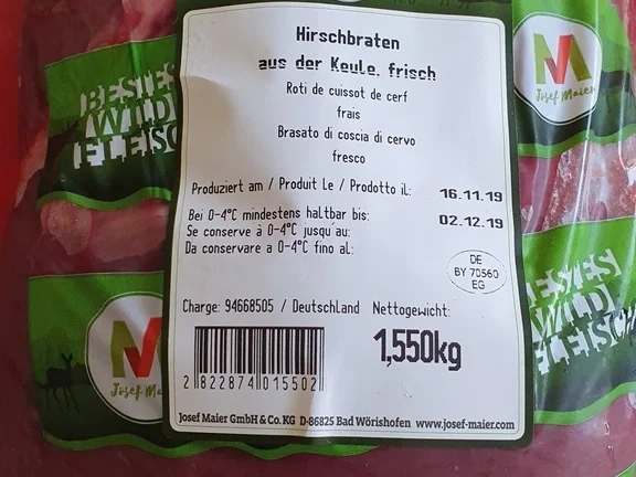 Hirschbraten = Heute à la Biggi - Rezept - Bild Nr. 3