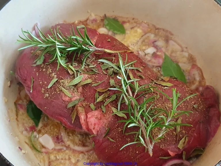 Hirschbraten = Heute à la Biggi - Rezept - Bild Nr. 5