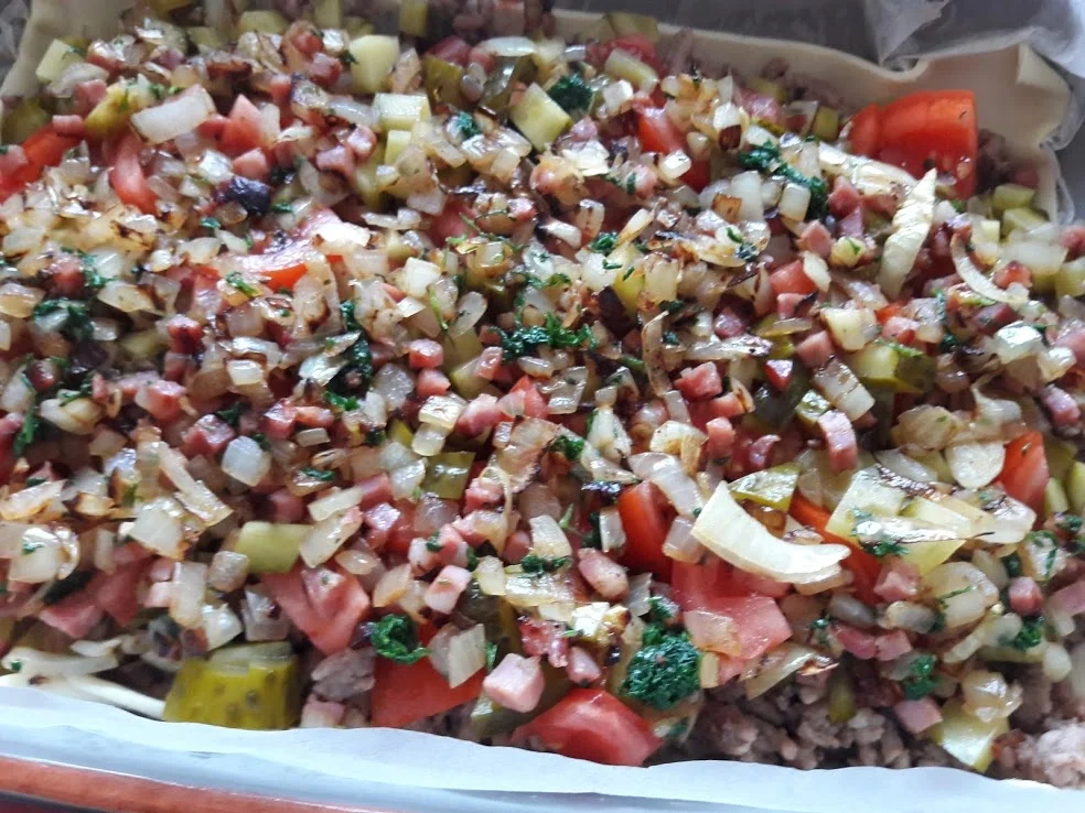 Rezept: Hackfleisch im Blätterteigmantel Bild Nr. 9 Hackfleisch im Blätterteigmantel - Rezept - Bild Nr. 9