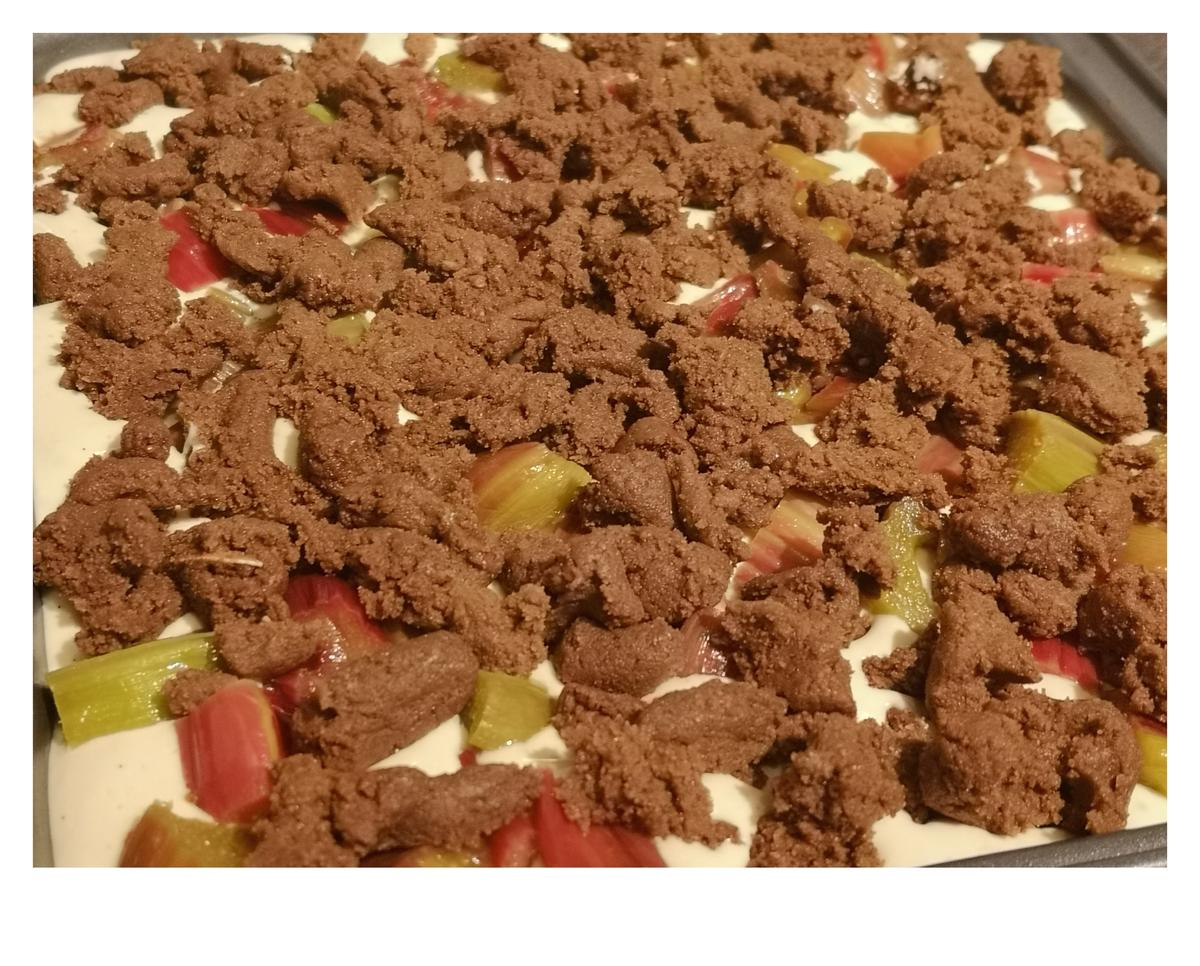 BiNe` S RHABARBERKUCHEN MIT STREUSELN - Rezept - Bild Nr. 4