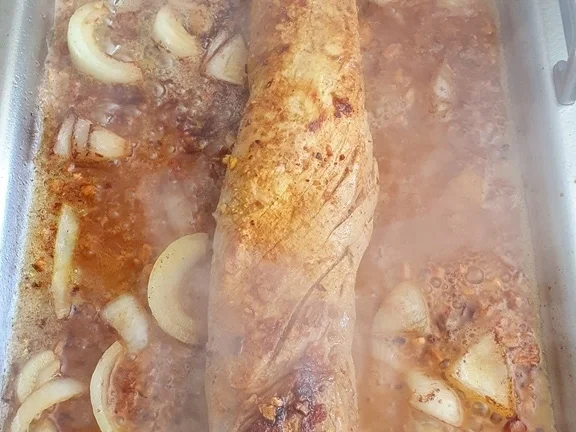 Rezept: Schweinefilet mit toller "Nusssosse" auch Fingerschlecksosse genannt :) Bild Nr. 4 Schweinefilet mit toller "Nusssosse" auch Fingerschlecksosse genannt :) - Rezept - Bild Nr. 4