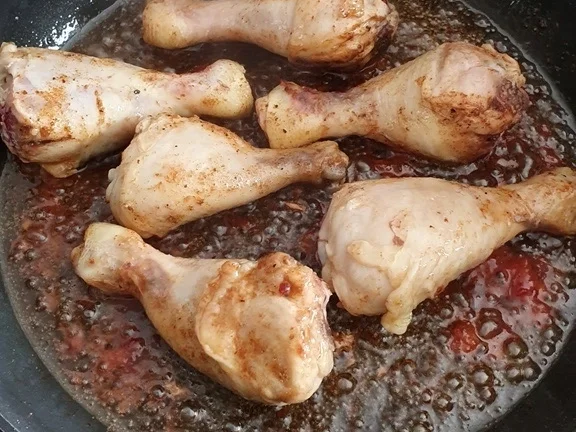 Rezept: Hähnchenkeulen = Bätzchen sagen meine Enkelmäuse dazu :) Bild Nr. 5 Hähnchenkeulen = Bätzchen sagen meine Enkelmäuse dazu :) - Rezept - Bild Nr. 5