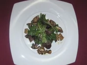 Herbstliche Salatvariation mit Chorizo und Steinpilzen - Rezept