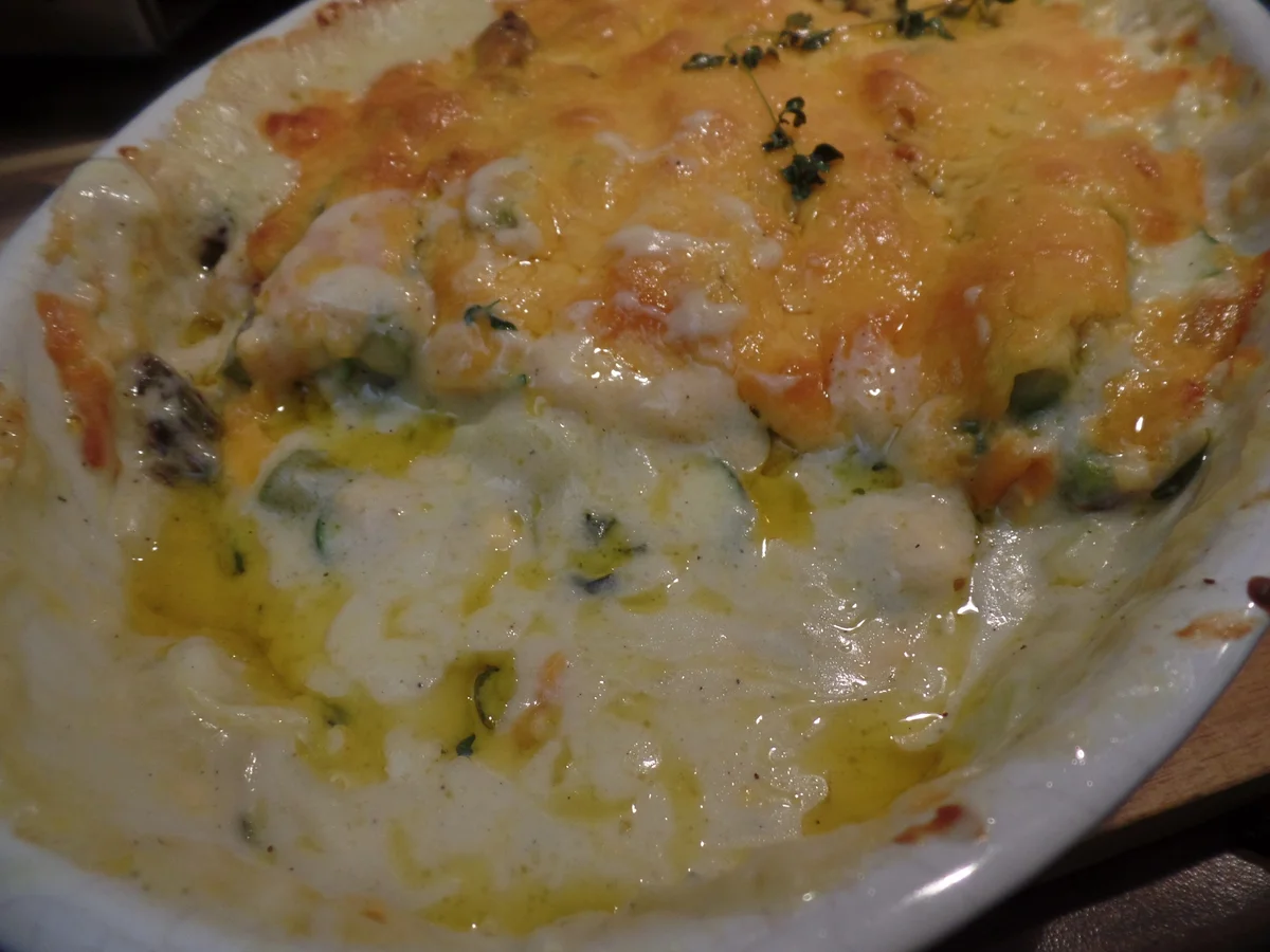 Spargel-Kartoffel-Zucchini-Gratin - Rezept - Bild Nr. 10634