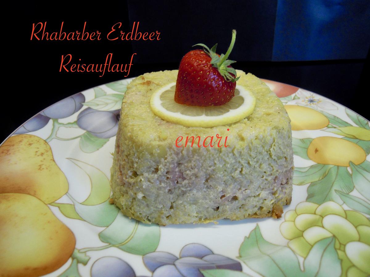 Rhabarber Erdbeer Reisauflauf - Rezept - Bild Nr. 7