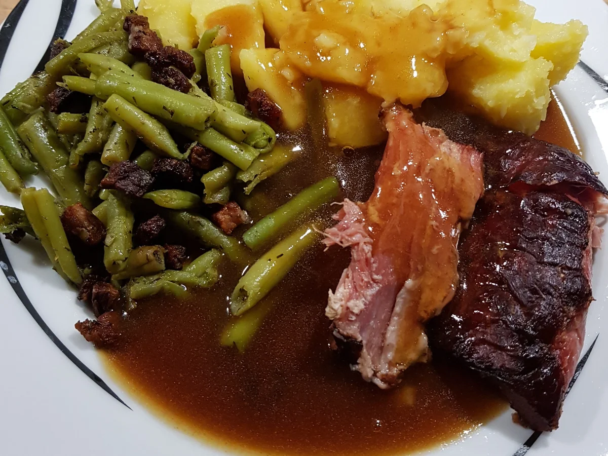 Rezept: grüne Bohnen mit Speck Bild Nr. 5 grüne Bohnen mit Speck - Rezept - Bild Nr. 5