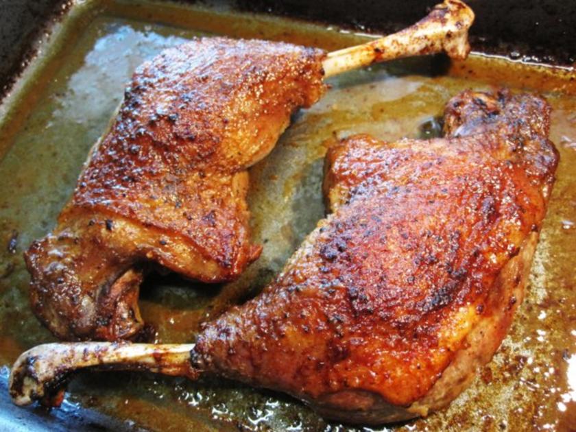 Ente mit Maronen-Portweinsoße - Rezept - kochbar.de