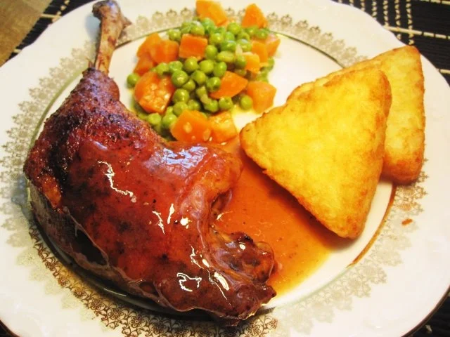 Ente mit Maronen-Portweinsoße - Rezept - Bild Nr. 3