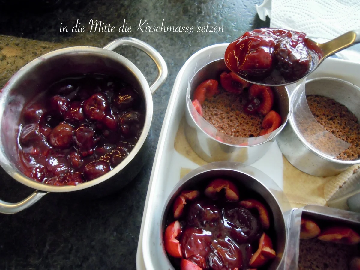 Rezept: Schwarzwälder Kirsch Törtchen Bild Nr. 10 Schwarzwälder Kirsch Törtchen - Rezept - Bild Nr. 10