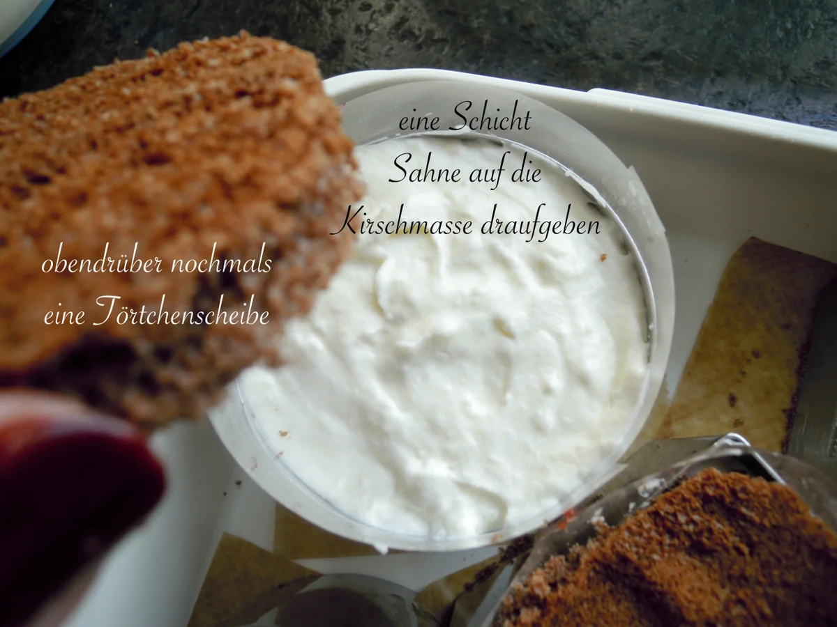 Rezept: Schwarzwälder Kirsch Törtchen Bild Nr. 11 Schwarzwälder Kirsch Törtchen - Rezept - Bild Nr. 11