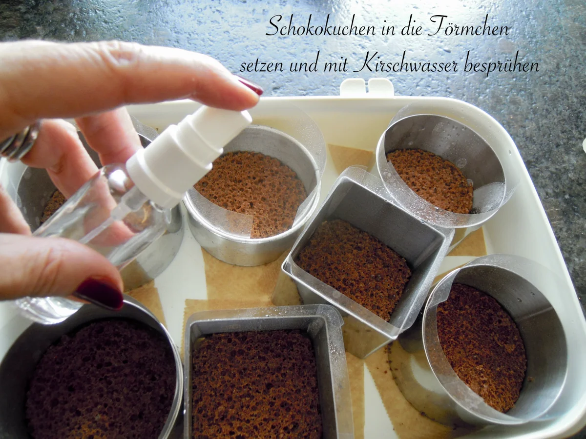 Rezept: Schwarzwälder Kirsch Törtchen Bild Nr. 15 Schwarzwälder Kirsch Törtchen - Rezept - Bild Nr. 15