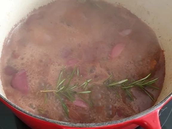 Sossenextrakt als Grundstock für Sossen (auf Portwein Basis) - Rezept - Bild Nr. 4