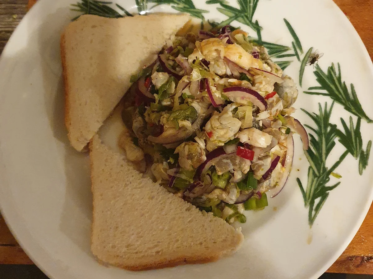 Ceviche von der fangfrischen (bayerischen) Garnele mit Languste aufgepeppt - Rezept - Bild Nr. 3