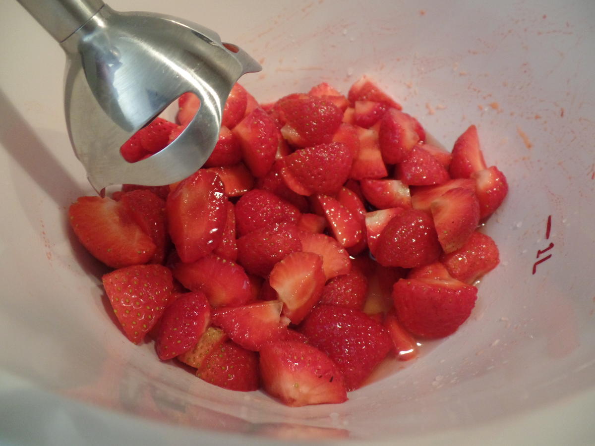 Erdbeer-Minz-Eis - Rezept - Bild Nr. 10665
