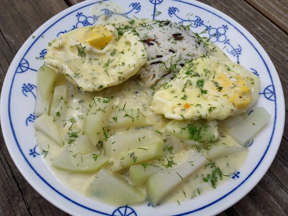 Eier in Dillsoße - Rezept - Bild Nr. 2