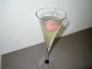 Sylvesterdrink - "frozen Bellini" mit Pfirsichpüree Eiswürfel - Rezept - Bild Nr. 8