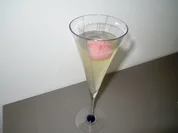 Sylvesterdrink - "frozen Bellini" mit Pfirsichpüree Eiswürfel - Rezept - Bild Nr. 8