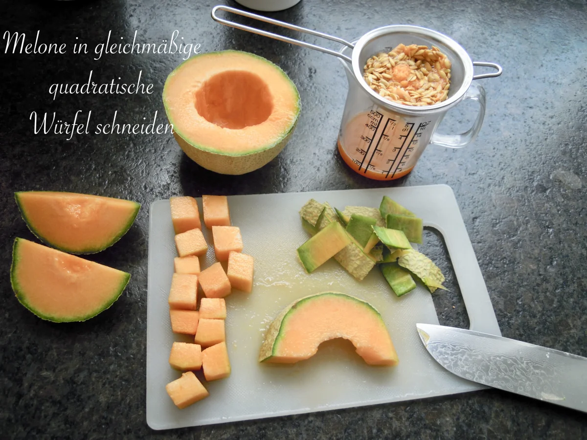 Rezept: Fingerfood - Melone mit Schinken Bild Nr. 5 Fingerfood - Melone mit Schinken - Rezept - Bild Nr. 5