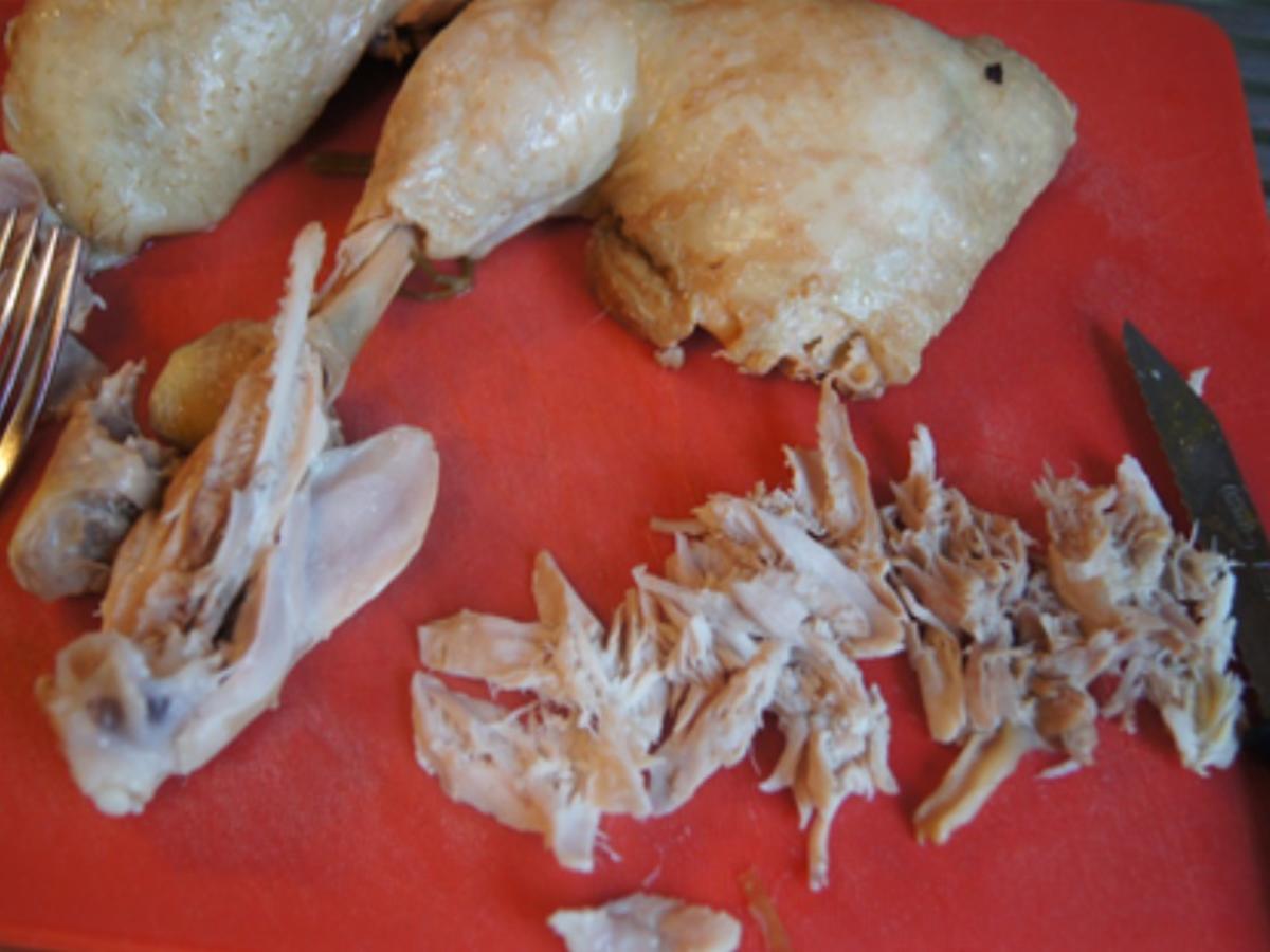 Herzhafte Hühnerbrühe für chinesisches Kochen - Rezept - Bild Nr. 13