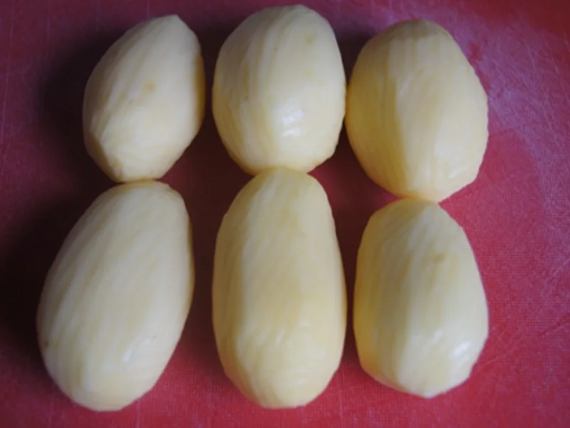 Spargel mit Gourmetschinken, Kartoffelpilzen und Jogurt-saure Sahne-Sauce - Rezept - Bild Nr. 14