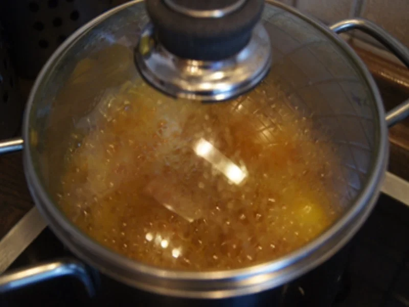 Spargel mit Gourmetschinken, Kartoffelpilzen und Jogurt-saure Sahne-Sauce - Rezept - Bild Nr. 10668