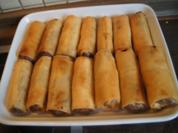 Frühlingsrollen mit Rinderhackfleisch und Gemüse - Rezept - Bild Nr. 2