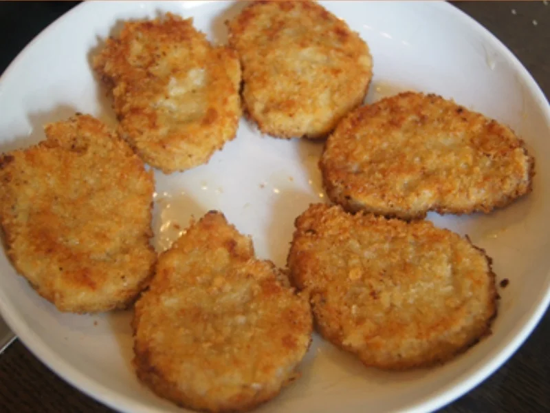 Spargel mit Schweinefilet-Medaillons und Kartoffelpilzen - Rezept - Bild Nr. 12