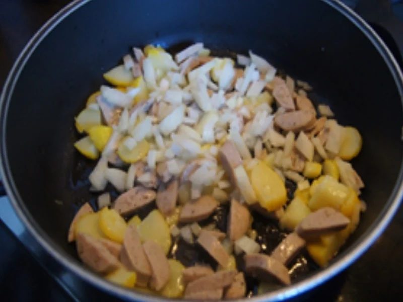 Schnelle Restepfanne - Rezept - Bild Nr. 4