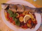 Wolfsbarsch auf Gemüsebett - Rezept - Bild Nr. 2