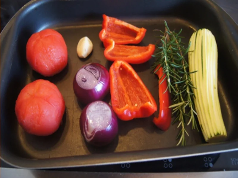 Rezept: Wolfsbarsch auf Gemüsebett Bild Nr. 5 Wolfsbarsch auf Gemüsebett - Rezept - Bild Nr. 5