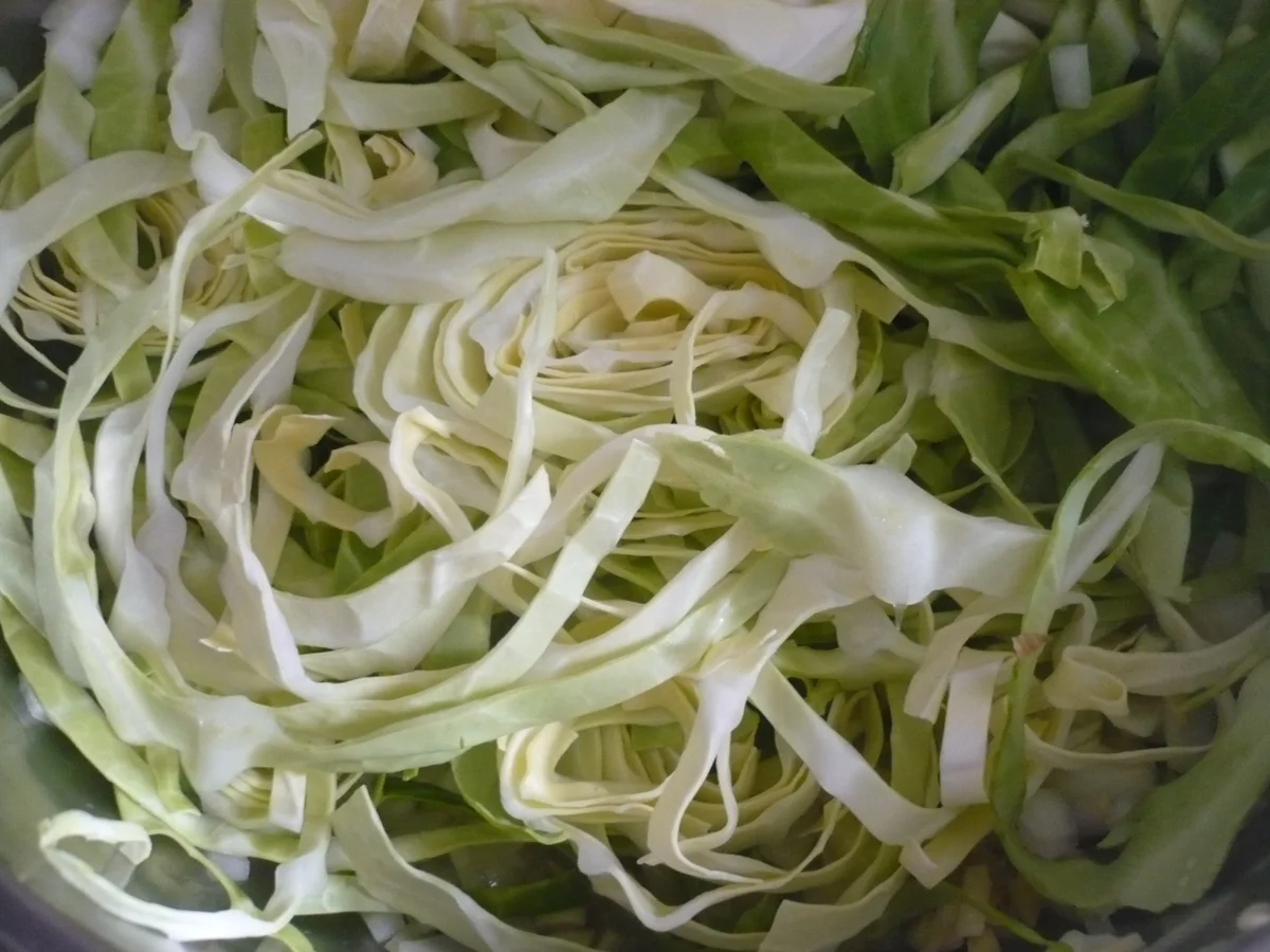 Schinkennudeln mit Spitzkohl - Rezept - Bild Nr. 4