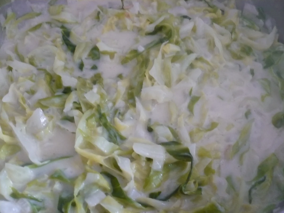 Schinkennudeln mit Spitzkohl - Rezept - Bild Nr. 7