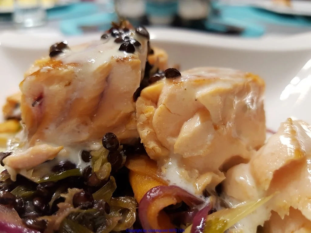 Lachsfilet (kalt) als Sommergericht - Rezept - Bild Nr. 8