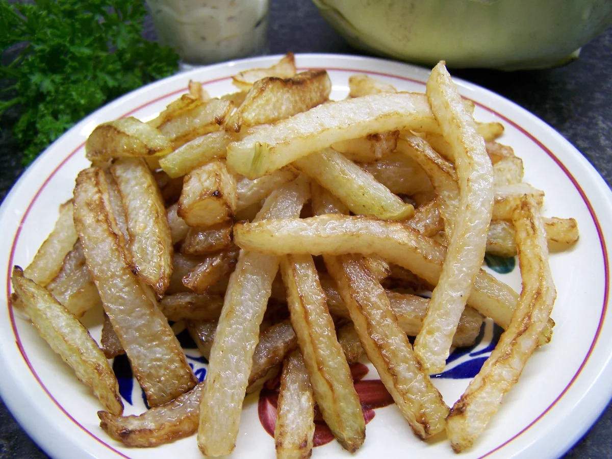 Rezept: Kohlrabi- Fritten Bild Nr. 9 Kohlrabi- Fritten - Rezept - Bild Nr. 9