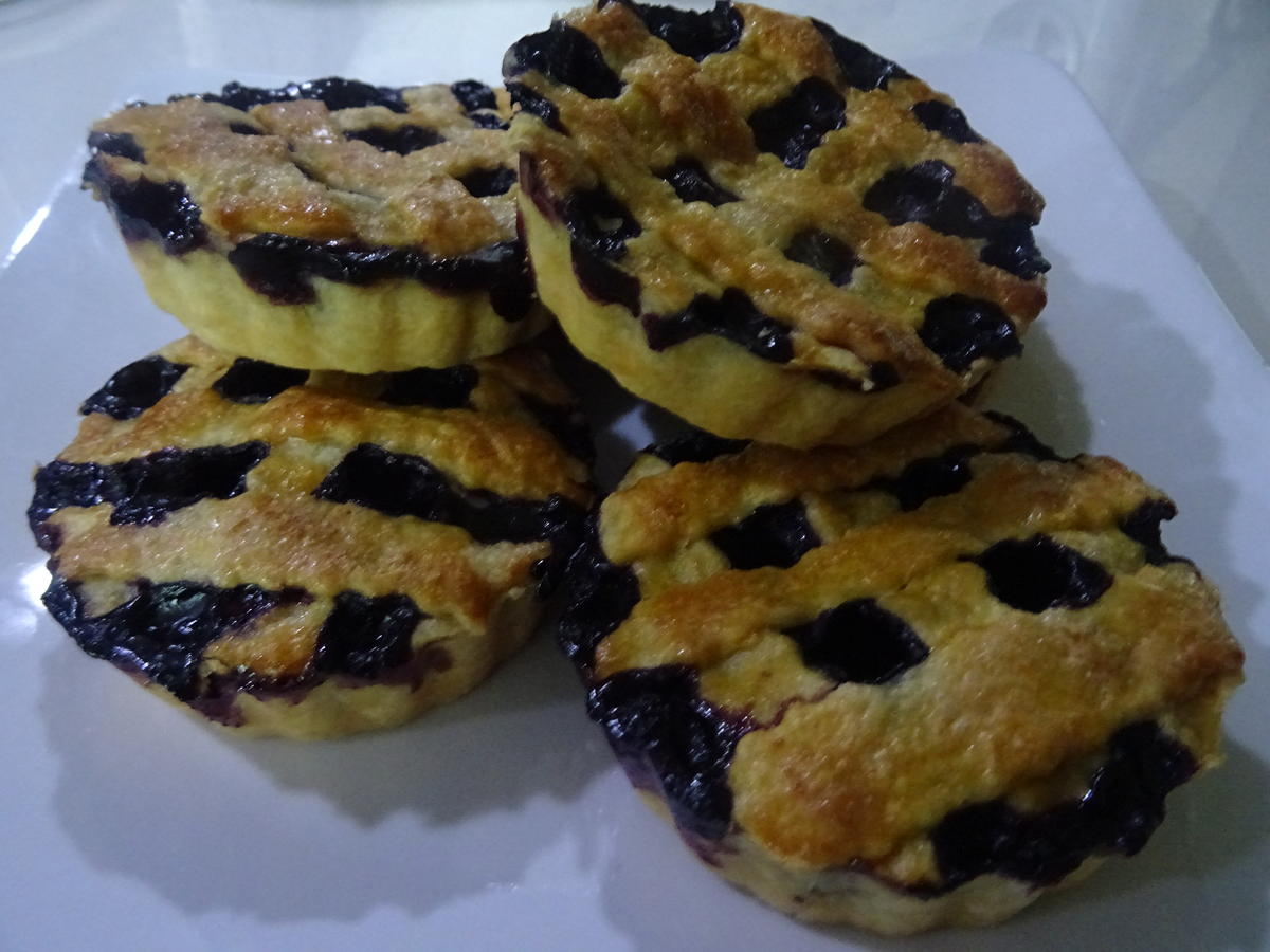 Mini Blueberry-Pie's - Rezept - Bild Nr. 2